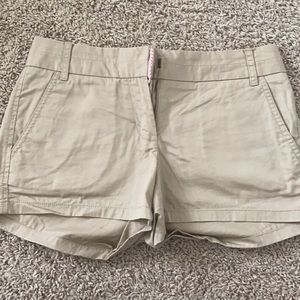 Khaki shorts from J.Crew